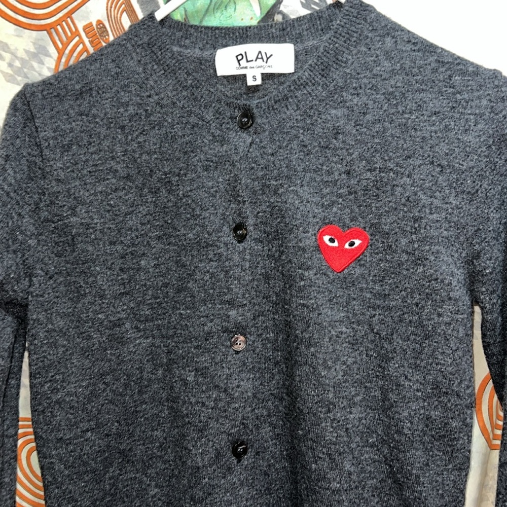 Commes Des Garçons Play Cardigan - Picture 6 of 8